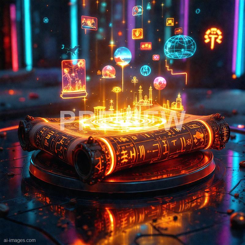 13266 - the-lost-electronic-manuscript-an-ancient-scroll-writ_250705084542_00001